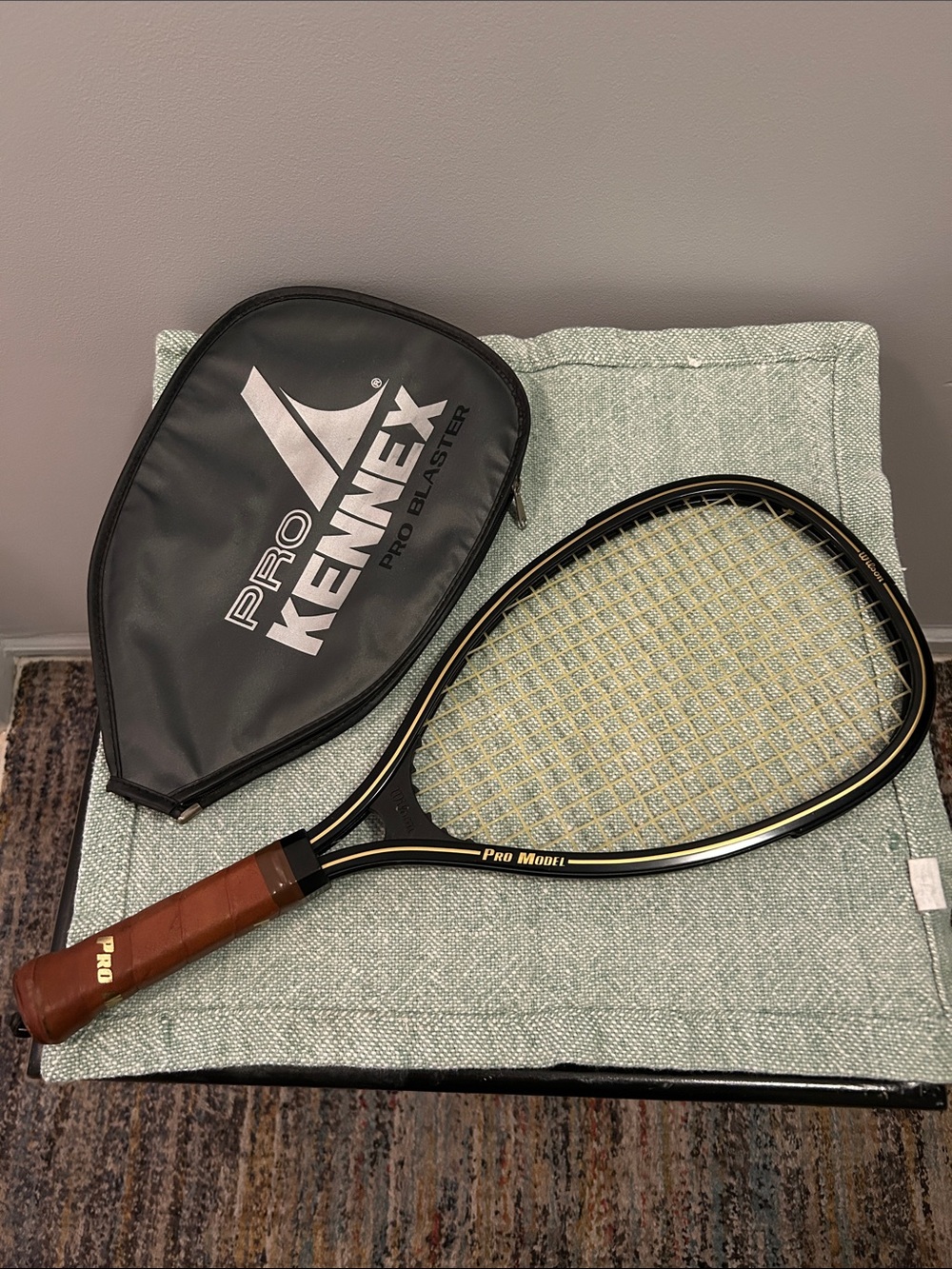 Pro Kennex Pro Model Racquetball Racquet - Black and Gold